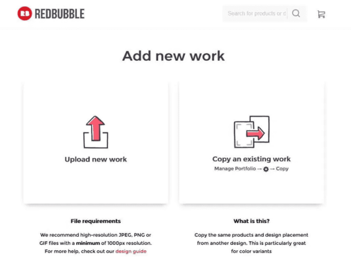 شرح موقع Redbubble لربح المال من التصاميم