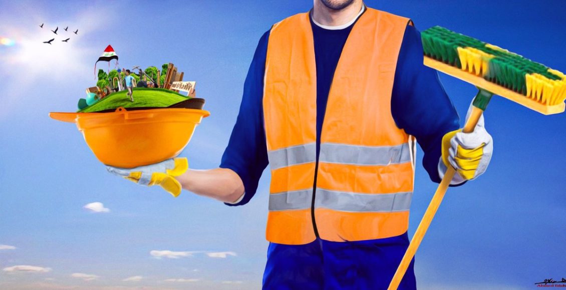 كم راتب عامل النظافة في السعودية