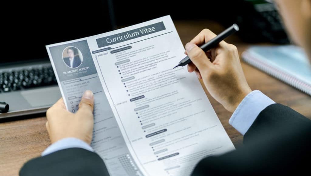 خطاب طلب توظيف بسيط