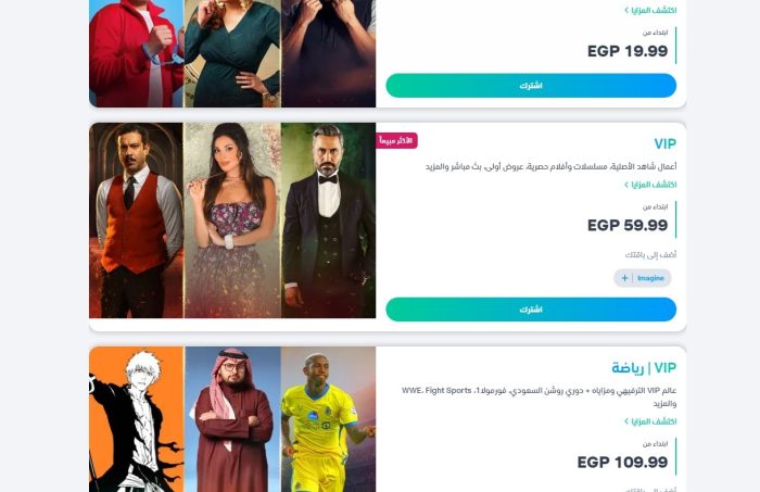 كيفية دفع اشتراك شاهد vip عن طريق فوري