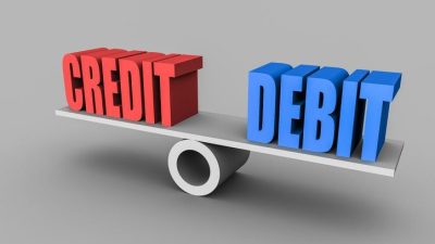 الفرق بين debit وcredit في المحاسبة