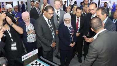 رئيسة التنمية الصناعية تفتتح معرضين للمشروعات الجيدة مع مشاركة محلية وأجنبية