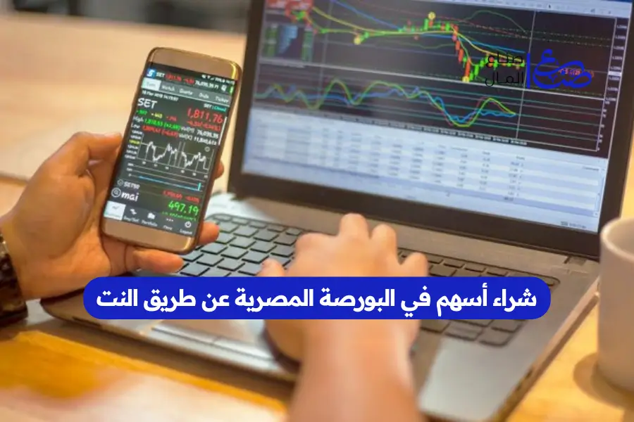 كيفية شراء أسهم في البورصة المصرية عن طريق النت