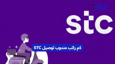كم راتب مندوب توصيل STC