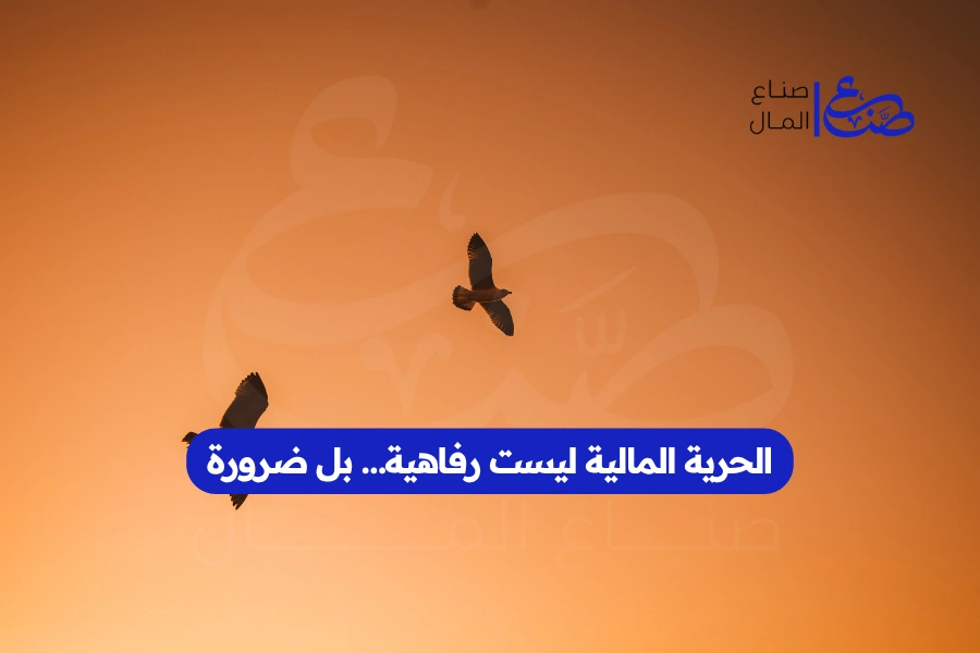 الحرية المالية ليست رفاهية… بل ضرورة