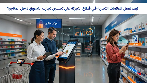كيف تعمل العلامات التجارية في قطاع التجزئة على تحسين تجارب التسويق داخل المتاجر؟